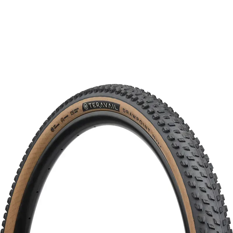 Teravail Drawpoint 29 Light and Supple Tubeless Ready Folding Tire in Black/Tan-1