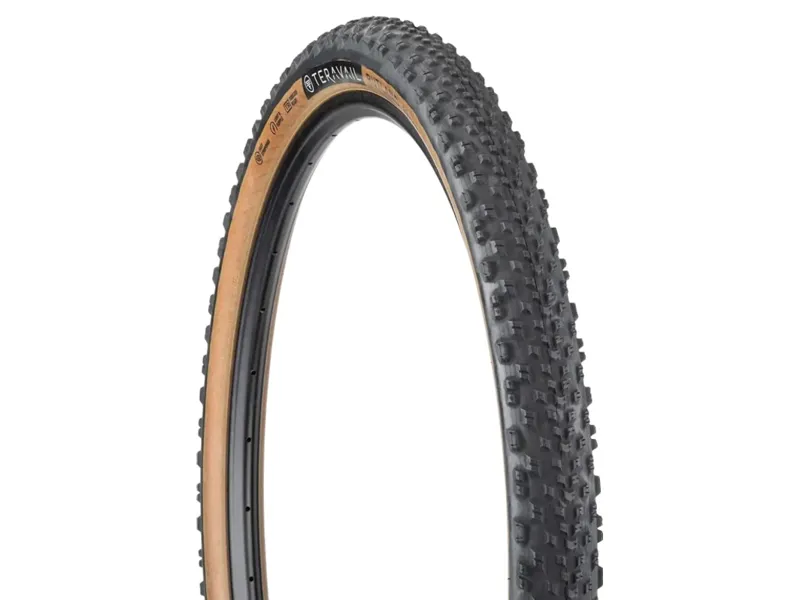 Teravail Rutland 27.5 inch Tubeless Ready Folding Gravel Light and Supple 60Tpi Casing in Black/Tan