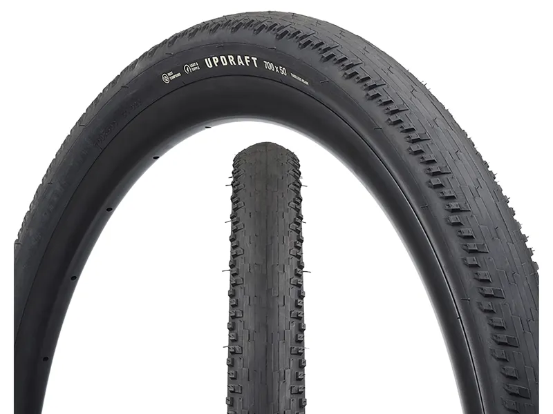 Teravail Updraft 700c Light and Supple Gravel Tyre in Black