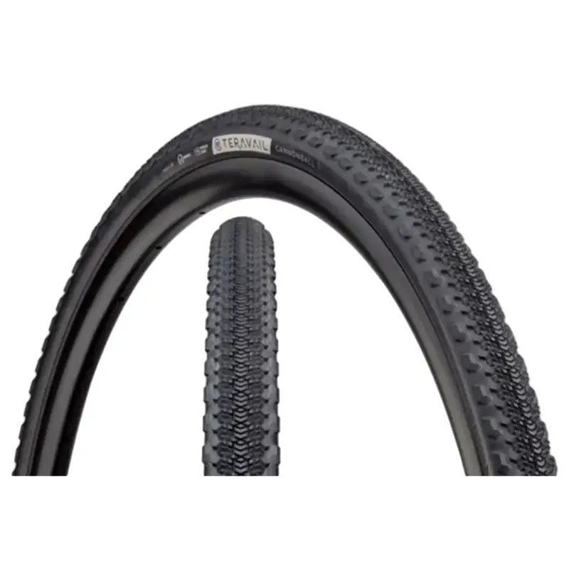 Balfes Bikes Teravail Cannonball 700c Tubeless Ready Folding Gravel/Race Durable Fast Compound 60Tpi Casing in Black | Free postage over £30, £10 off first order, price match & 0% finance.