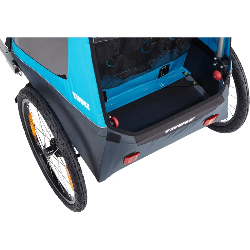 Thule Coaster XT - 2-Seat Bike Trailer in Blue-6