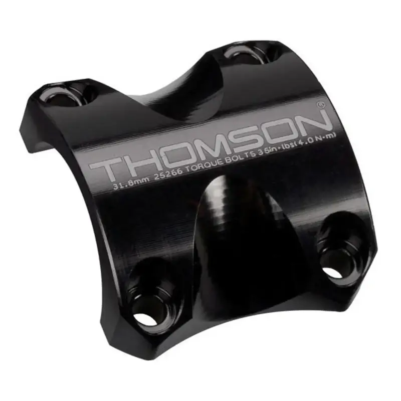 Balfes Bikes Thomson X4 Stem Replacement Clamp 31.8mm in Black | Free postage over £30, £10 off first order, price match & 0% finance.