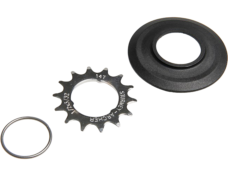 Balfes Bikes Brompton Sprocket Set including Chain Guide Disc 3/32 inch 3-Spline - 14T 3-Speed | Free postage over £30, £10 off first order, price match & 0% finance.