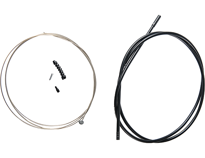 Brompton Brake cable and outer rear S Type Reversed in Black