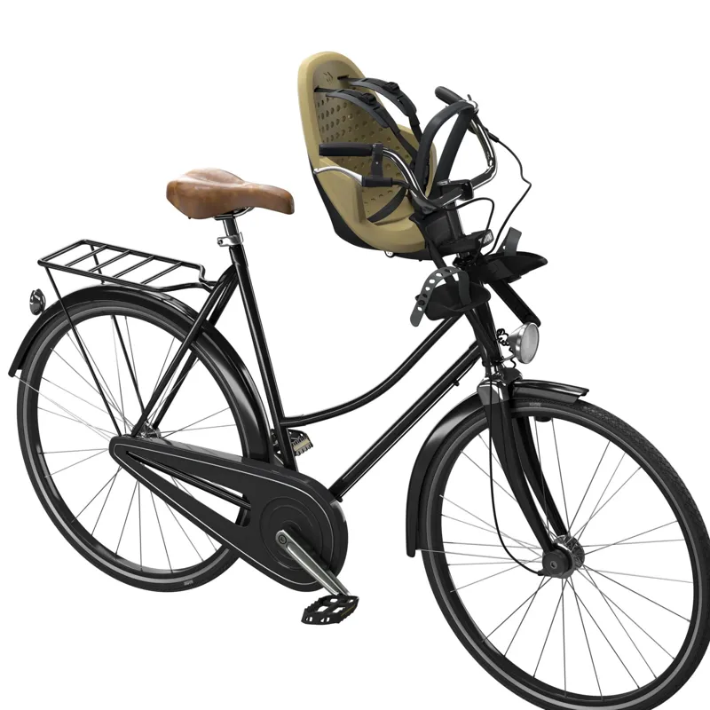 Thule Yepp 2 Mini Stem Mount Front Child Seat in Fennel Tan-2