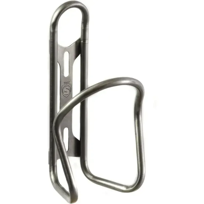 Silca Sicuro Titanium Bottle Cage in Silver