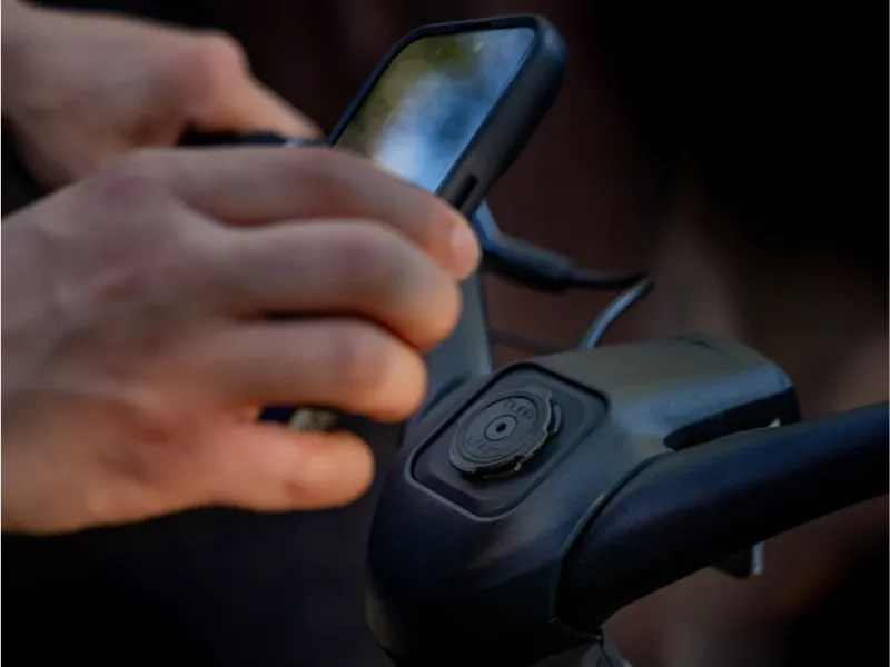 Trek FX+ 7 Midstep Electric Hybrid Bike 2026 in Alpine Blue-5