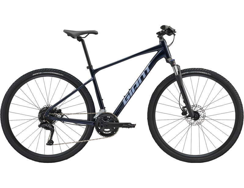 Balfes Bikes Giant Roam 3 Hybrid Bike 2026 in Ultra Navy | Free postage over £30, £10 off first order, price match & 0% finance.