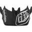 Troy Lee Designs D4 Visor in Stealth Black