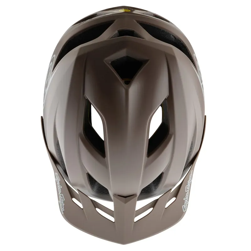 Troy Lee Designs Flowline Helmet in Caper/Chalk-2