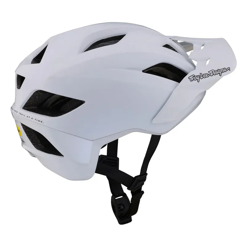 Troy Lee Designs Flowline SE MIPS Helmet in Stealth - White-2