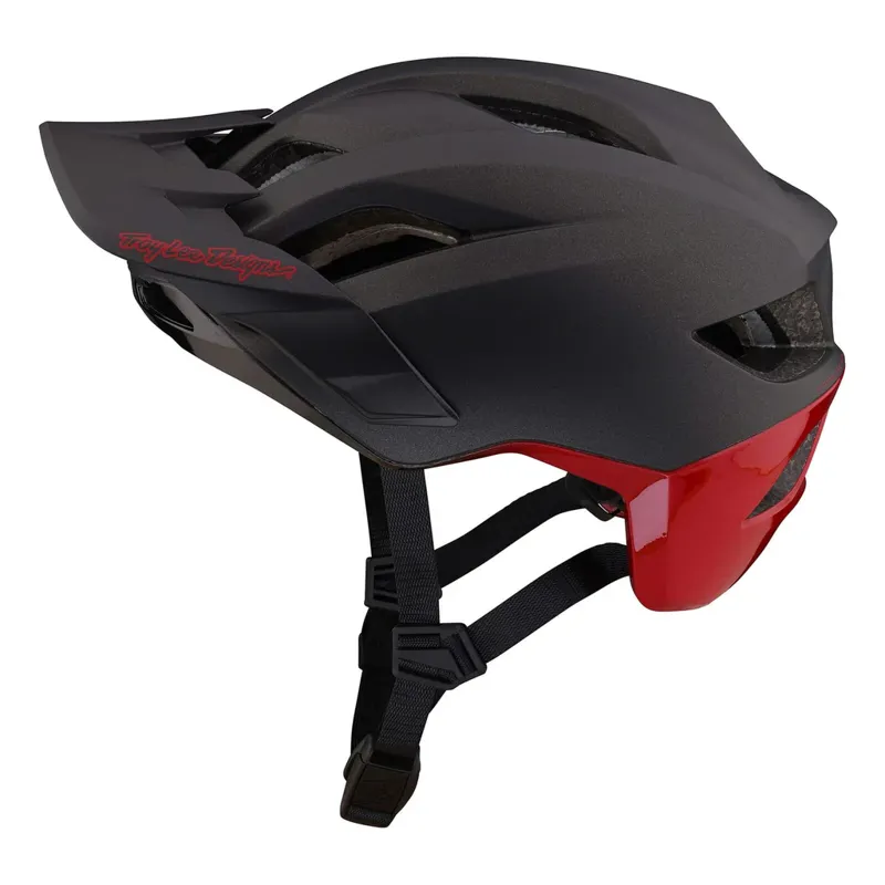 Troy Lee Designs Flowline SE MIPS Helmet in Radian - Charcoal/Red-1