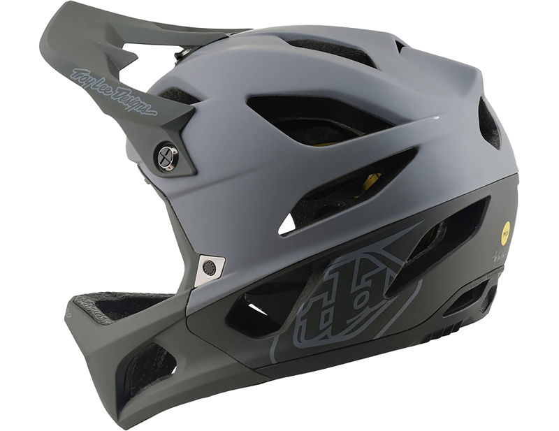 Troy Lee Designs Stage MIPS Helmet in Drone Grey-2