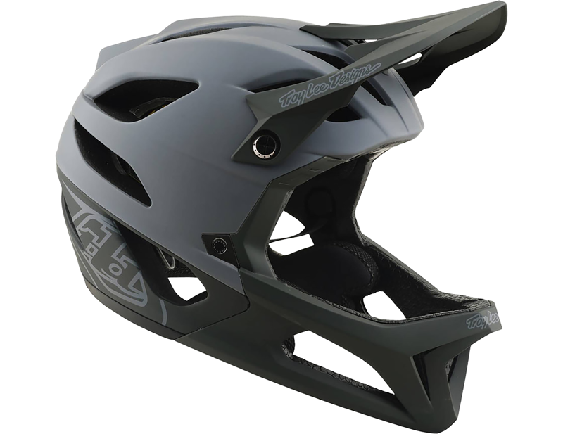 Troy Lee Designs Stage MIPS Helmet in Drone Grey