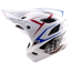 Troy Lee Stage Stunt MIPS 3/4 Helmet in Pinstripe White