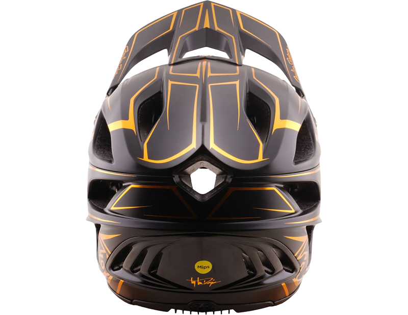 Troy Lee Stage Stunt MIPS 3/4 Helmet in Pinstripe Black-7