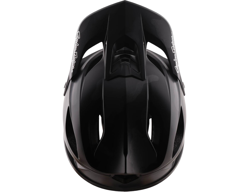 Troy Lee Stage Stunt MIPS 3/4 Helmet in Split Black Camo-5