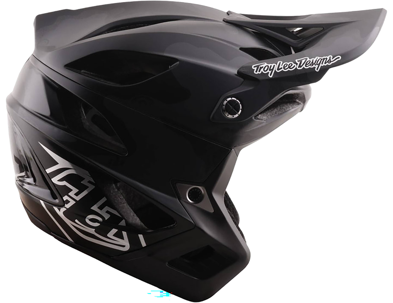 Troy Lee Stage Stunt MIPS 3/4 Helmet in Split Black Camo-1