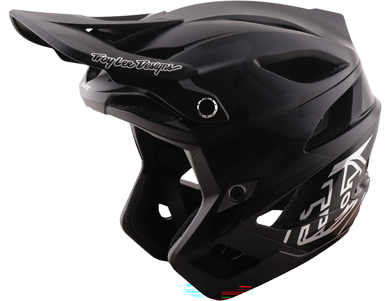 Troy Lee Stage Stunt MIPS 3/4 Helmet in Split Black Camo