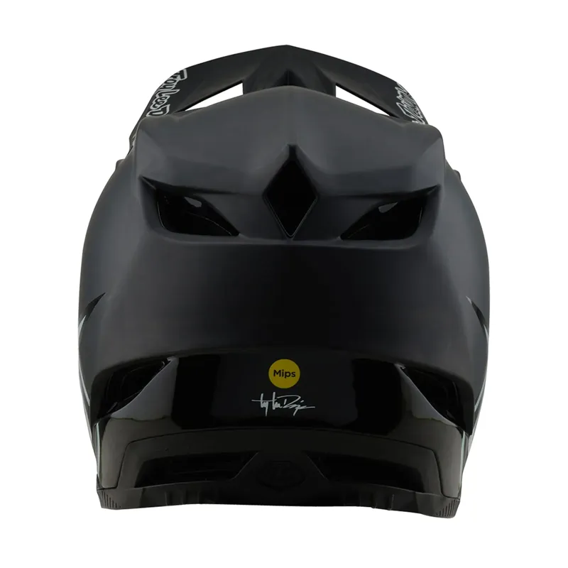 Troy Lee Designs D4 Carbon Helmet in Stealth Black-2