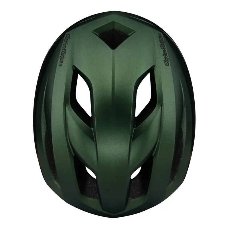Troy Lee Designs Grail MIPS Helmet in Badge - Forest Green-3