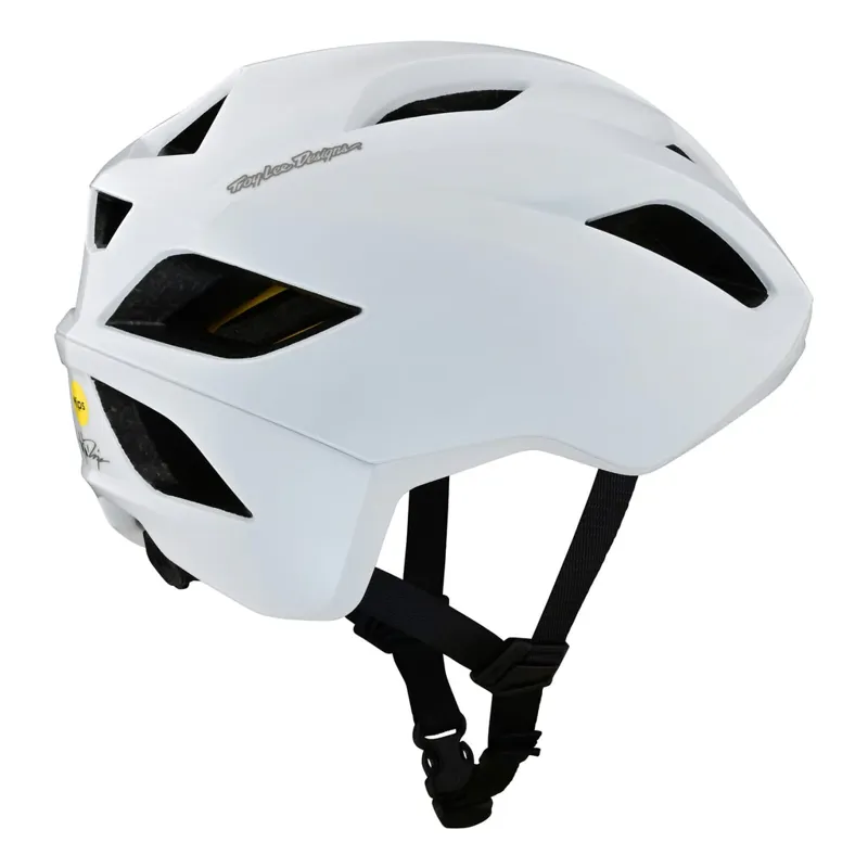  Troy Lee Designs Grail MIPS Helmet in Orbit - White-2