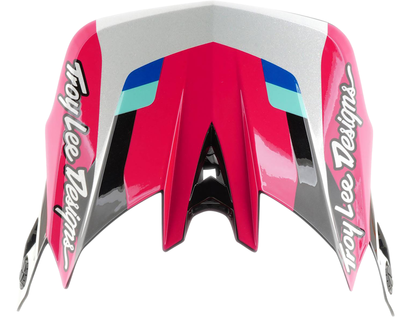 Troy Lee D4 Visor in Roamer Magenta
