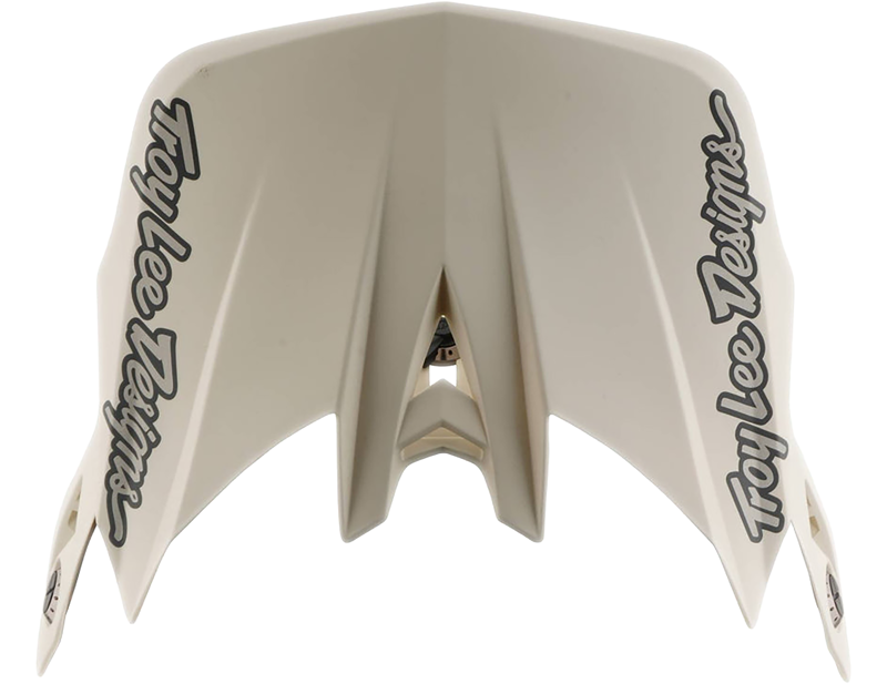 Troy Lee D4 Visor in Stealth Pumice