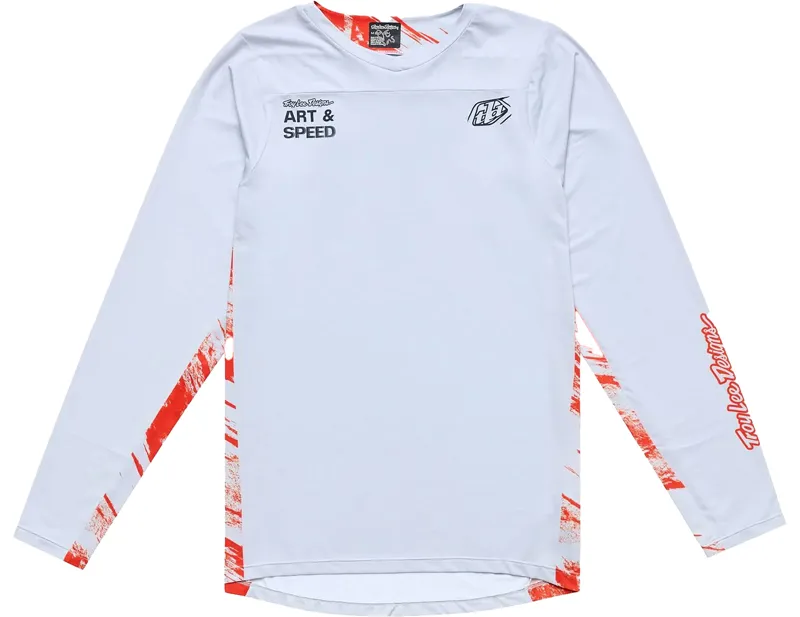 Balfes Bikes Troy Lee Designs Skyline Long Sleeve Jersey in Limestone | Free postage over £30, £10 off first order, price match & 0% finance.