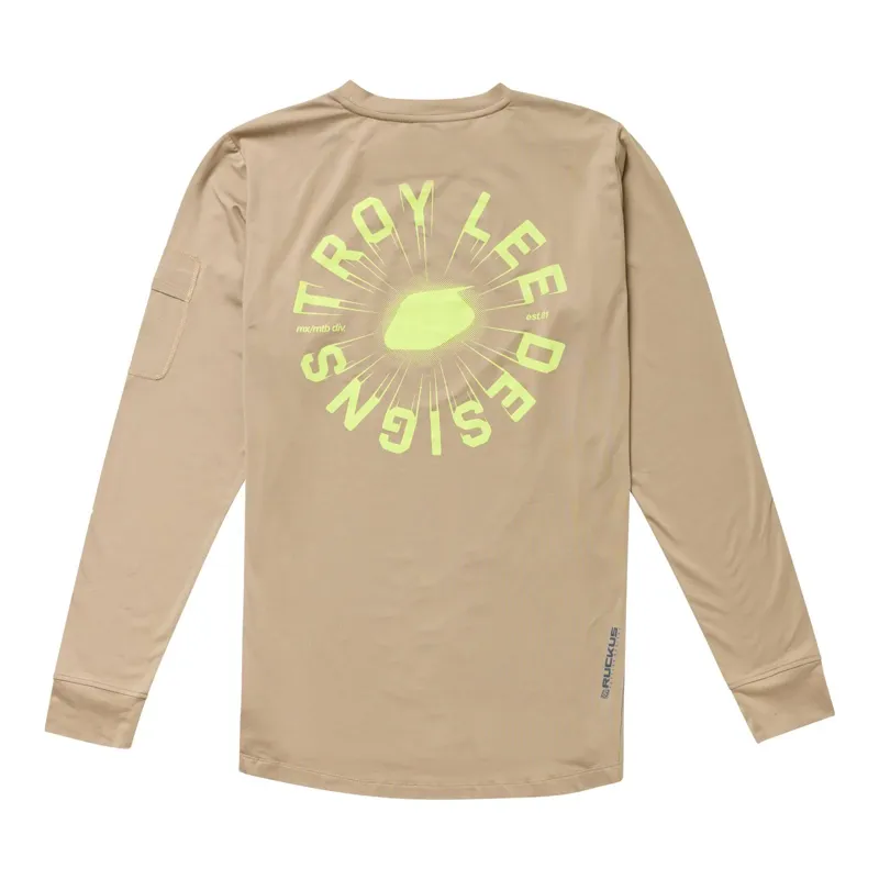 Troy Lee Designs Ruckus Long Sleeve Ride Tee in Timber-1