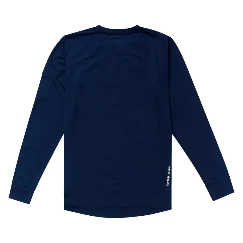 Troy Lee Designs Ruckus Long Sleeve Ride Tee in Midnight-1