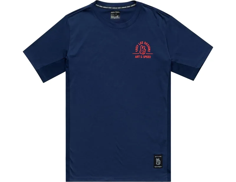 Balfes Bikes Troy Lee Designs Skyline Short Sleeve Ride Tee in Midnight | Free postage over £30, £10 off first order, price match & 0% finance.