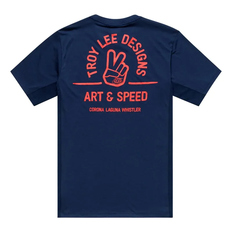 Troy Lee Designs Skyline Short Sleeve Ride Tee in Midnight-1