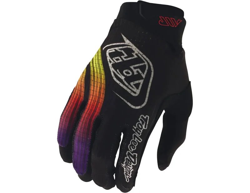 Balfes Bikes Troy Lee Designs Air Glove Stripes Black/Multi SM | Free postage over £30, £10 off first order, price match & 0% finance.