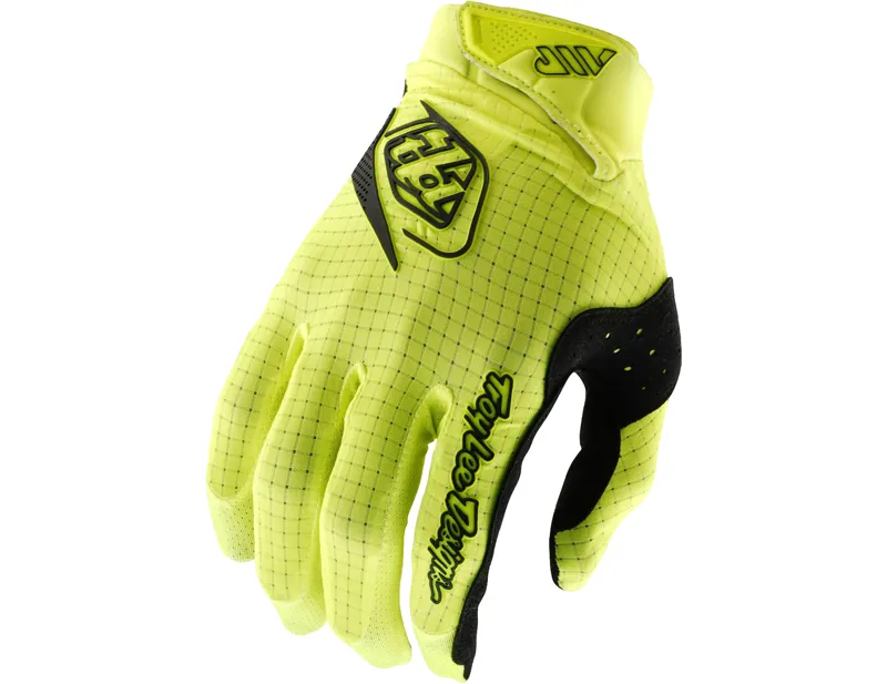 Balfes Bikes Troy Lee Designs Youth Air Glove in Flo Yellow | Free postage over £30, £10 off first order, price match & 0% finance.