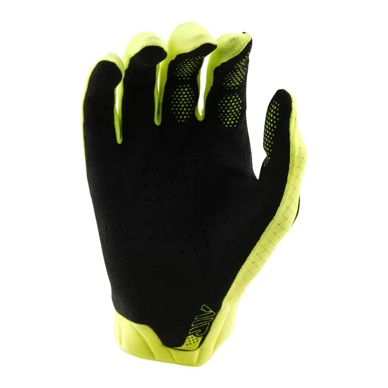 Troy Lee Designs Youth Air Glove in Flo Yellow-1