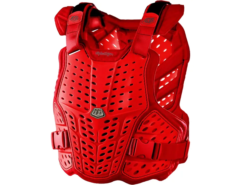 Balfes Bikes Troy Lee Designs Youth Rockfight Chest Protector in Red | Free postage over £30, £10 off first order, price match & 0% finance.