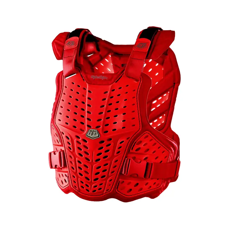 Balfes Bikes Troy Lee Designs Youth Rockfight Chest Protector in Red | Free postage over £30, £10 off first order, price match & 0% finance.
