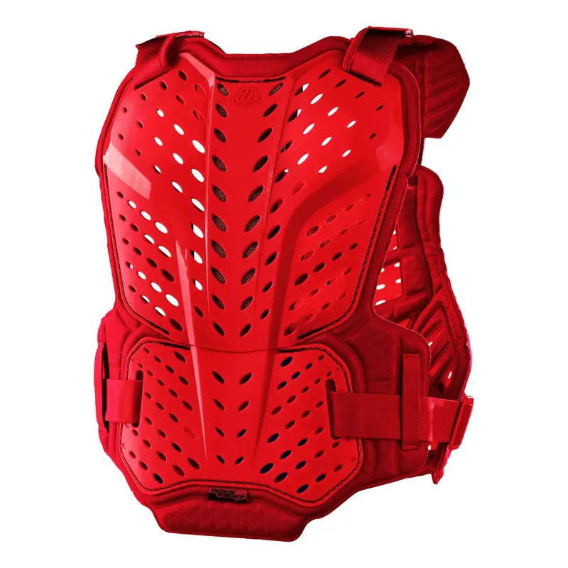 Troy Lee Designs Youth Rockfight Chest Protector in Red-1