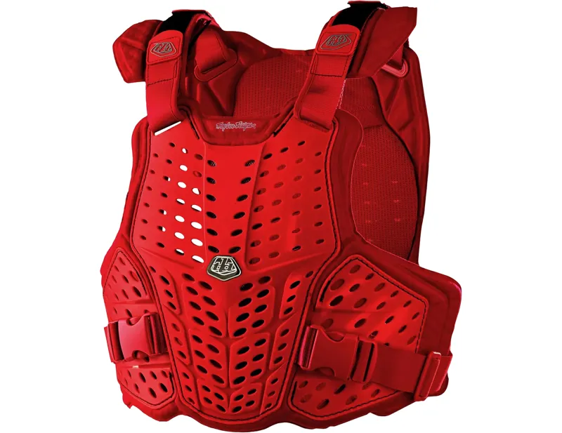 Balfes Bikes Troy Lee Designs Rockfight Ce Flex Chest Protector in Red | Free postage over £30, £10 off first order, price match & 0% finance.