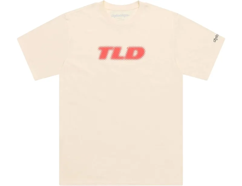 Troy Lee Designs Short Sleeve Fade Out Tee in Vintage White