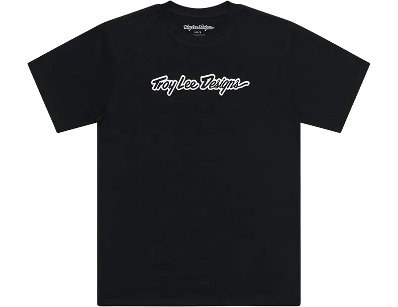 Troy Lee Designs Short Sleeve Tee in Black