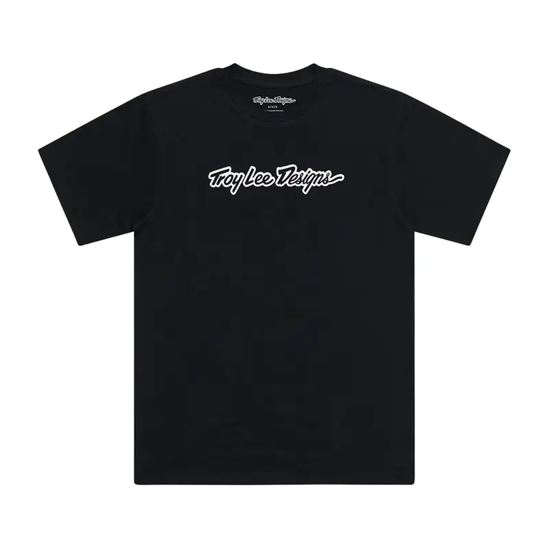 Balfes Bikes Troy Lee Designs Short Sleeve Tee in Black | Free postage over £30, £10 off first order, price match & 0% finance.