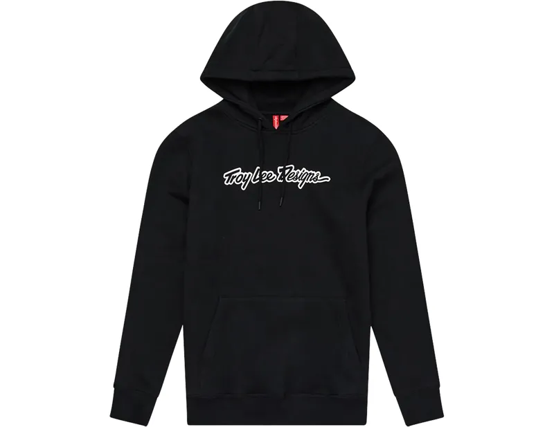 Troy Lee Designs Pullover Signature Hoodie in Black