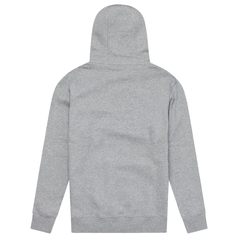 Troy Lee Designs Pullover Signature Hoodie in Grey Heather-1