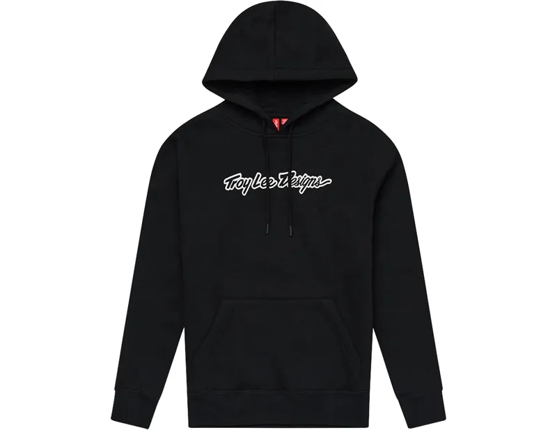Troy Lee Designs Youth Signature Pullover in Black