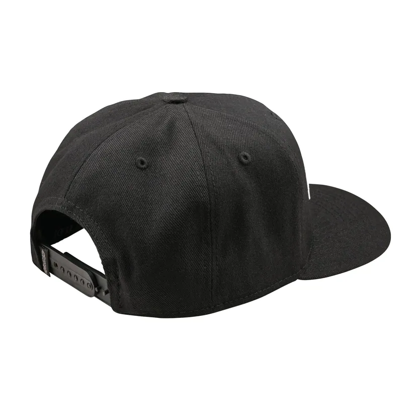 Troy Lee Designs Curved Snapback Signature Hat in Black-1