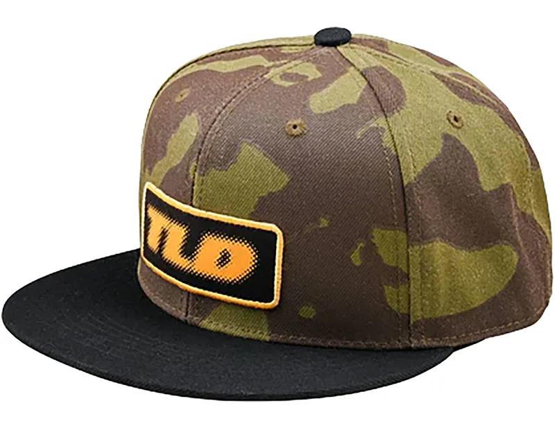 Balfes Bikes Troy Lee Designs Flat Bill Fade Out Snapback in Olive Camo | Free postage over £30, £10 off first order, price match & 0% finance.