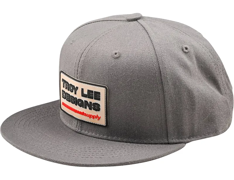 Balfes Bikes Troy Lee Designs Flat Bill Factory Snapback in Smoke | Free postage over £30, £10 off first order, price match & 0% finance.