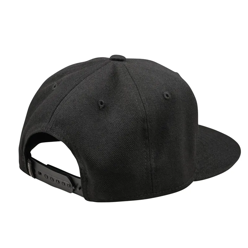 Troy Lee Designs Flat Bill Signature Snapback in Black-1